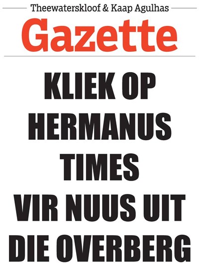 Theewaterskloof Gazette
